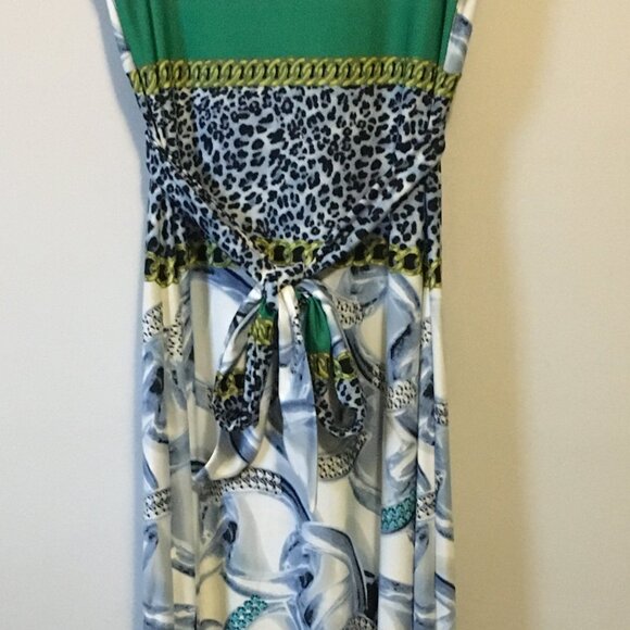 Lauren Ralph Lauren Leopards Diamond Rings and Gold Chain High Waist Max… - Picture 7 of 16